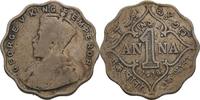 Britisch Indien 1 Anna George V., 1910-36 -
