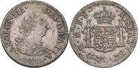 Spanien Mexico 1/2 Real Carlos III., 1759-1788 -