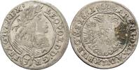 RDR Schlesien Breslau 3 Kreuzer Leopold I., 1657-1705 -