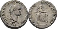 RÖMISCHE KAISERZEIT Denar Domitianus, 69 - 81 ( Caesar) -