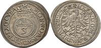 Brandenburg Ansbach 3 Kreuzer Joachim Ernst, 1603-1625 -