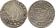 RDR Ungarn Kremnitz Denar Maximilian II., 1564-1576 -