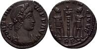 RÖMISCHE KAISERZEIT Treveri Follis Constantius II., 324-361 -