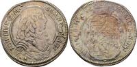 Brandenburg Ansbach 1/6 Taler Johann Friedrich 1667-1686 -