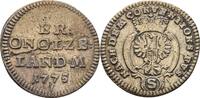 Brandenburg Ansbach Schwabach 2 1/2 Kreuzer Christian Friedrich Karl Alexander, 1757-1791 -