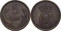 Dänemark 5 Öre Christian IX. (1873 - 1906) -