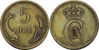Dänemark 5 Öre Christian IX. (1873 - 1906) -
