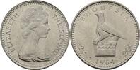 Rhodesien u. Nyasaland 20 Cent Elizabeth -