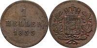 Bayern München 1 Heller Maximilian II. Joseph 1848-1864 -
