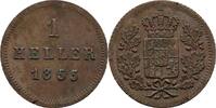 Bayern München 1 Heller Maximilian II. Joseph 1848-1864 -