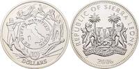 Sierra Leone 10 Dollars Olympiade Turin -
