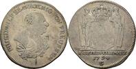 Brandenburg i. Franken Preußen 2/3 Taler Friedrich Wilhelm II. 1786-1797. -