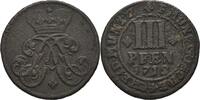 Münster, Hochstift 3 pfennige Franz Arnold von Wolff-Metternich, 1707-1718 -