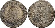Öttingen 6 Kreuzer Albert Ernst, 1659-1683. -