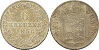 Württemberg 6 Kreuzer Wilhelm I., 1816-1864 -