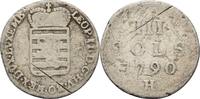 RDR Luxemburg 3 Sol Leopold II., 1790-1792 -