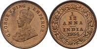 British India 1/12 Anna 1934 George V., 1910-1936 CH UNC