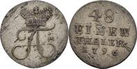 Anhalt Bernburg 1/48 Taler Friedrich Albrecht 1765-1796 -