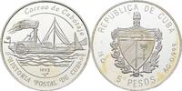 Cuba Kuba 5 Pesos Raddampfer Almendares -