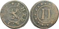 Bentheim Tecklenburg Rheda 2 Pfennige Moritz 1623-1674. -