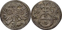 Brieg Schlesien 3 Pfennig Leopold I., 1657 - 1705 -