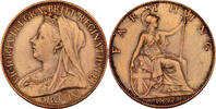 Gro&szlig;britannien Britannia Farthing 1897 ss 15,00 EUR  Excl. 7,00 EUR Verzending