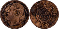 Rum&auml;nien Romania 2 Bani 1880 Carol I., ss 10,00 EUR  Excl. 7,00 EUR Verzending