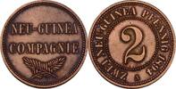 Neuguinea 2 Pfennig 1894 Neu-Guinea Kompanie, Berlin ss 175,00 EUR  Excl. 7,00 EUR Verzending