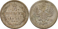 Russland 10 Kopeke 1907 Nikolaus II., 1894 - 1917. f.ss 12,00 EUR  Excl. 7,00 EUR Verzending