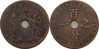 Frankreich Indochina Bronze 1901 f.ss 10,00 EUR  Excl. 7,00 EUR Verzending