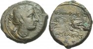 Sizilien Syrakus Bronze 317-289. Zeit des Agathokles. -