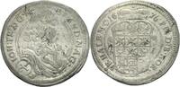 Brandenburg Ansbach 1/6 Taler Johann Friedrich, 1667-1686. -