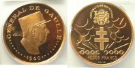 World coins 10000 Francs Chad 10° anniversaire de l'Indépendance 10000 Francs (1970) Essai en cuivre-nickel-alu PCGS-SP67 FDC -