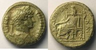 Roman empire Tetradrachme Hadrian (117-138) Egypt (Alexandria) Tetradrachme de billon (127-128) TTB -