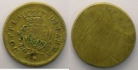 monetary weights Italy Poids monétaire de la Doppia de Parme TB+/TTB -