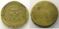 monetary weights 8 Ecus Spain Anonyme Poids de la pièce de 8 Ecus 32mm TTB -