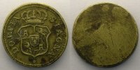 monetary weights Spain Anonyme Poids monétaire du quadruple écu TTB -