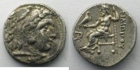 Greek coins Drachme Macedonian Kingdom Philip III Arrhidaeus (323-317 av.JC) Drachme COLOPHON (Ionie) TTB/TTB+ -