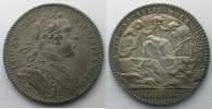 Numismatics of insurance companies jeton rond en argent Chambre d'Assurance de Rouen jeton rond en argent Louis XV 1743 TTB+/SUP -