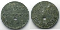 German emergency coins Indéterminé Bauges. C.Kallenbach G.m.b.H. Gut für 1 Abendessen TB+ -