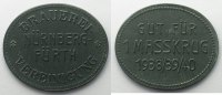 German emergency coins Nürnberg (Bayern) Brauerei-Vereinigung Gut für 1 Masskrug 1938/39/40 SUP/FDC -