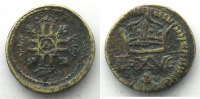monetary weights Demi Louis d'or France Louis XIV (1643-1715) Poids monétaire du Demi Louis d'or aux 8 L (Louis XIII ou XIV) TTB -