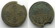 monetary weights Demi-Franc France Règne indéterminé Poids monétaire du Demi-Franc TTB cassé -