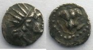 Greek coins Carian Islands Rhodos Diobole (185-150 av.JC) TB+/TTB -