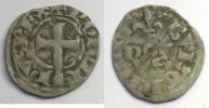 Royal coins of France Obole Philippe IV (1285-1314) Duplessy 233 Obole Bourgeoise Emission du 26 janvier 1311 TB+ -
