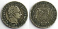 World coins 1 Lire Italy Kingdom of Sardinia 1 Lire Charles-Félix (1821-1831) 1827 L aigle (Turin/Torino) TB+ -