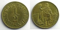 German emergency coins Frankfurt (Hessen Nassau) Frankfurt's Brauereien 1/2 TTB -