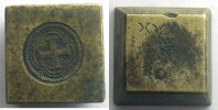 monetary weights Spain Anonyme Poids monétaire du 8 écus TTB -
