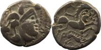 Celtic coins Statère Baïocasses Statère de billon au sanglier enseigne, au profil géométrique TTB -