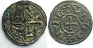 Carolingian coins Obole Charles the Bald (840-877) Melle Obole TTB+ -